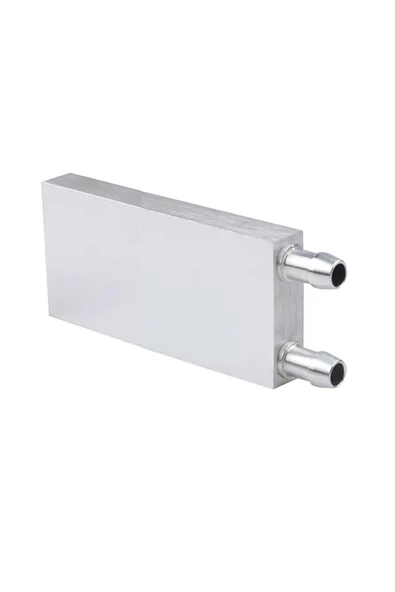 4x8cm Sıvı Su Soğutucu Aluminyum Blok Bilgisayar Cpu Grafik Gpu Anakart Xbox Lazer Kafa Soğutma - Resim 3