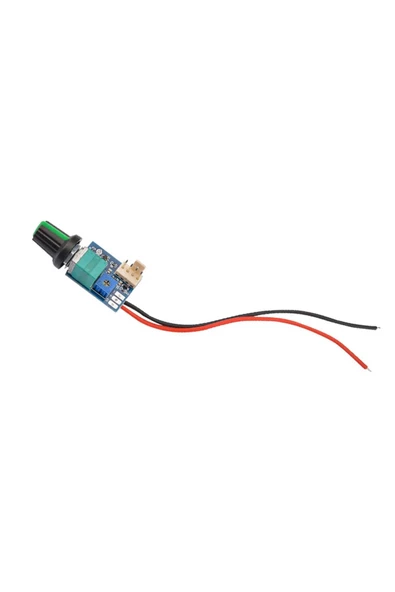 DC 12V PWM Fan Hız Kontrol Devresi Zfc4-1km Ayar Potlu Anahtarlı Pc Cpu - 2