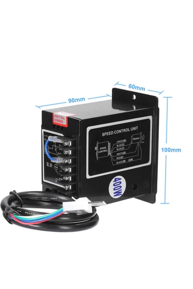 Dimmer 400w Ac220v Ac Motor 50/60hz Cw Ccw Hız Kontrol Hız Ayarı Ileri Geri - Resim 3