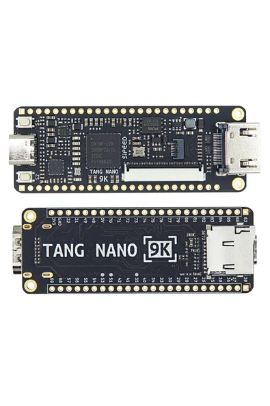 Sipeed Tang Nano 9K Fpga Geliştirme Kartı Gowin GW1NR-9 Risc-V 8640 Lojik Blok 6480 Flip Flop - Resim 2