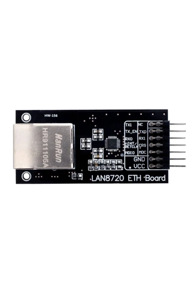 Lan8720 Ethernet Haberleşme Modülü 10 / 100 Rmıı Internet Alıcı Verici Iletişim Ağ Network Modülü - 3