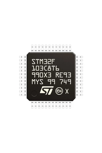 STM32F103C8T6 Microcontroller Lqfp48 ARM Cortex-M3 32-bit Mcu 64 Kbytes Flash 72 MHz Cpu Usb Can Spi - 5
