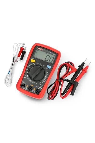 Unı-t Ut33c+ Dijital Multimetre Mini Cep El Tipi Voltmetre Ampermetre - Resim 8