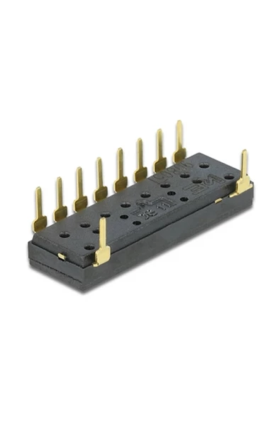 Tristate 8li Dip Switch 8 Pin Siyah Anahtar Açık Kapalı Seçim Adres Ayar + Off - Pull Up/down - Resim 2