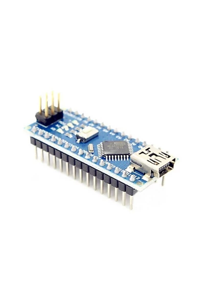 Arduino Nano 3.0 Atmega328 Ch340 Mini Usb Kod Yazılım Geliştirme Eğitim Kartı Programlama - Resim 3