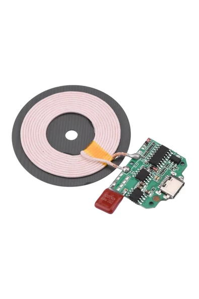 Kablosuz Şarj Modülü Type C 15W 5V 1A 9V 1.5A Mobil Akıllı Telefon Oyuncak Pil Şarj QI WPC V1.2.3 - 8