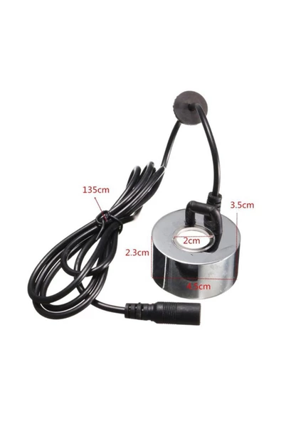 Nem Nozülü Soğuk Buhar Üretici 24V 1A Sis Duman Jeneratörü Atomizer Kuluçka Makinesi Bitki Kafe - Resim 5