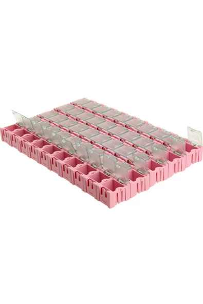 Smd Malzeme Kutusu Pembe Smt Komponent Direnç Led Saklama Kutusu - Resim 6