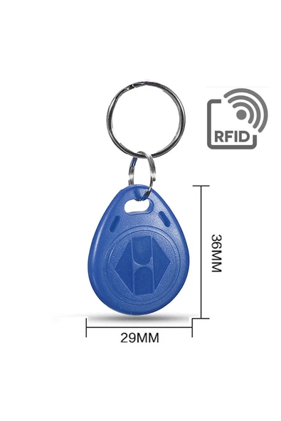 Uıd Kimlik Numarası Değiştirilebilir 125khz Rfıdrfid Manyetik Anahtarlık Proximity Göstergeç Em4100 - 7