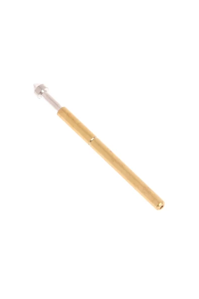 Pogo Pin P75-e2 100 Adet Set Altın Kaplama Yaylı Test Probu Pim 1.3mm Konik Kafa Programlayıcı - Resim 3