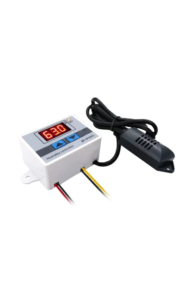 XH-W3005 DC 12V Dijital Nem Kontrol Cihazı 120W Güç Kuluçka Depo Oda Sera Havalandırma İklimlendirme - Resim 4