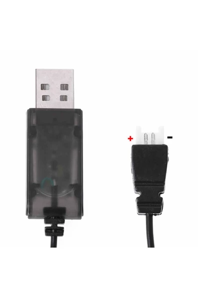 3.7v Lityum Pil Usb Şarj Kablosu Xh2.54 Soket Lipo Batarya Rc Quadcopter Drone Helikopter - Resim 4