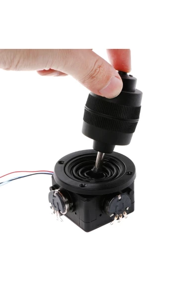 Jh-d400x-r4 4 Eksen Joystick Butonlu 10k Potansiyometre Ptz 4d Otomasyon Endüstriyel Vinç - Resim 2