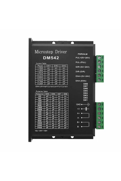 DM542 2 Faz 50V 4.5A Step Motor Sürücü
