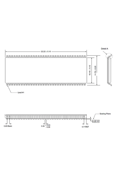 Nanya Nt5ds8m16fs-5t 128mb Ddr Sdram 2.5v 66 Pin Tsop 8m X 16 Clock 200mhz - Resim 6