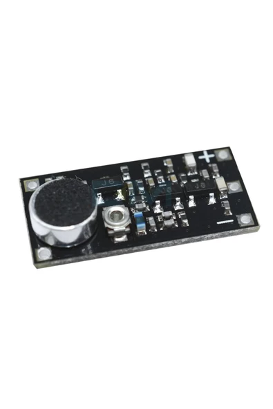 Mikrofonlu Fm Radyo Verici Modül 88-115mhz Mini Kablosuz Ses Aktarım Kartı 100 Metre Dc 2v/9v - Resim 5