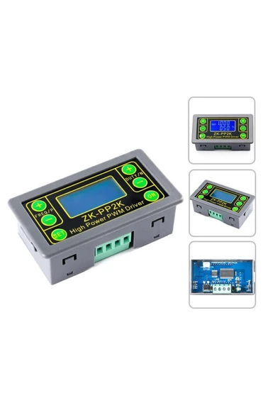 Panel Kutulu Zk-pp2k Kare Dalga Sinyal Jeneratörü Çift Modlu 1 Kanal 1hz-150khz Pwm Pulse Fre. - Resim 7