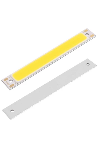 3w 60x8mm Sıcak Beyaz Şerit Led Modül Gün Işığı Aluminyum Pcb Cob Şerit Led Lamba Aydınlatma Işık - Resim 6