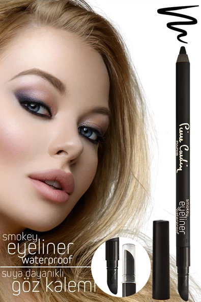 Pierre Cardin Eyeliner Smokey Suya Dayanıklı Göz Kalemi - 2