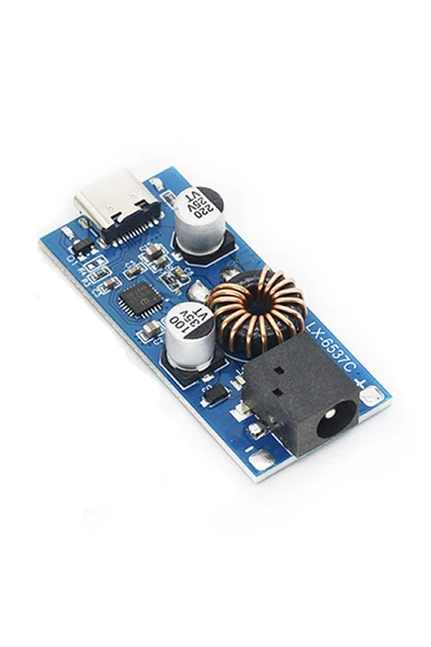 LX6537 Adaptör to Type C Usb 3A 30W Hızlı Şarj Modül QC3 QC2 Mobil Telefon DC 7V / 32V Voltaj Düşür - Resim 2