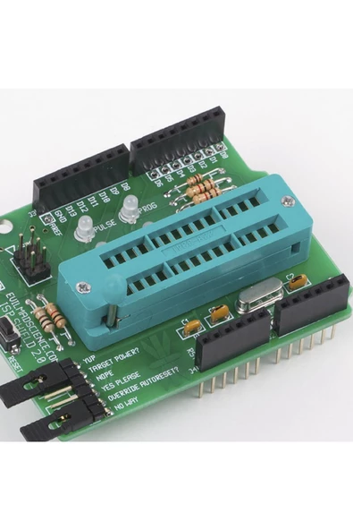 28 Pin Zif Soket Mandallı Kolay Entegre Montaj Aparatı Geliştirme Kartı Altın Kaplama 2.54mm DIP ZIF - Resim 4