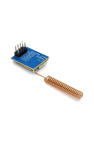 433Mhz Lora RA-01 Kablosuz Haberleşme Modülü 433 Mhz SX1278 Transceiver Uzun Mesafe 0.5km/10km - Resim 5