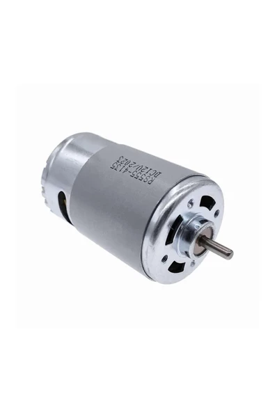 Rs555 Dc Motor 12v 7500rpm Yüksek Hız Tork Matkap Torna Cnc Router Motor Dairesel - Resim 5