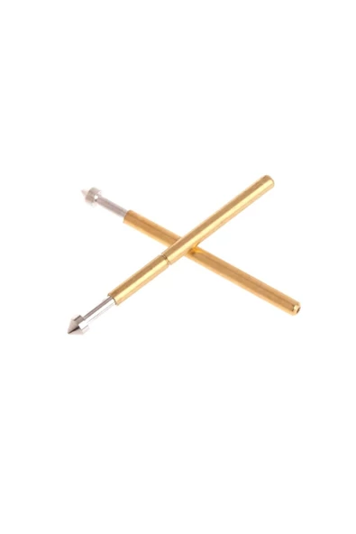 Pogo Pin P75-e2 100 Adet Set Altın Kaplama Yaylı Test Probu Pim 1.3mm Konik Kafa Programlayıcı - Resim 4