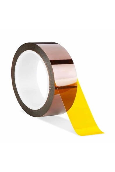 Kapton Bant 30mm x 30 Metre Yüksek Düşük Sıcaklık -73C  260C Termal Isıya Dayanıklı Güçlü Yalıtım