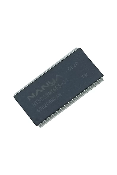 Nanya Nt5ds8m16fs-5t 128mb Ddr Sdram 2.5v 66 Pin Tsop 8m X 16 Clock 200mhz - Resim 3