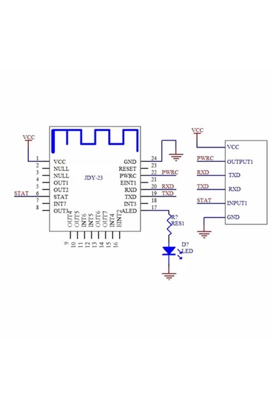 Jdy-23 Dip Bluetooth 5.0 Modül Cc2541 Ble Kablosuz Haberleşme Rf Alıcı Verici Dijital Iletişim - 7