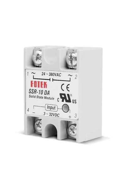 Ssr-10da Ssr Röle 10a Ac 24-380v Tek Fazlı Solid State Röle Elektronik Anahtar - Resim 6