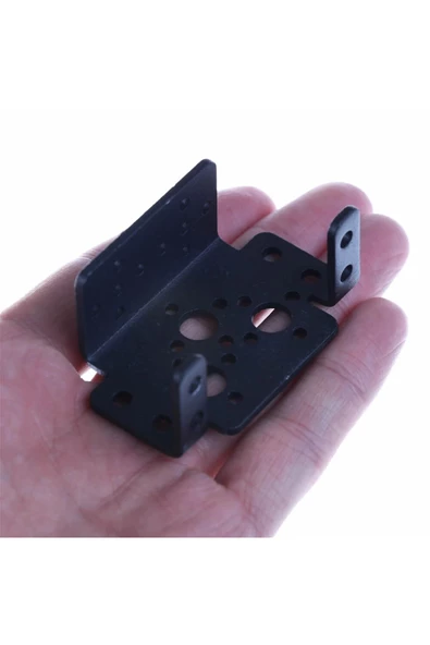 Servo Motor Metal Montaj Parçası Braket Mg995 Mg996r S3003 Td-8120mg Alüminyum Tutucu - Resim 2