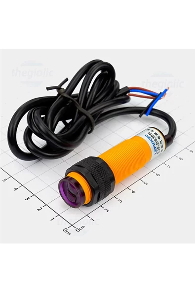 E3f-ds30p1 Ir Kızılötesi Mesafe Sensör Pnp No Infrared Optik 30cm Engel Cisim Algılayıcı - Resim 2