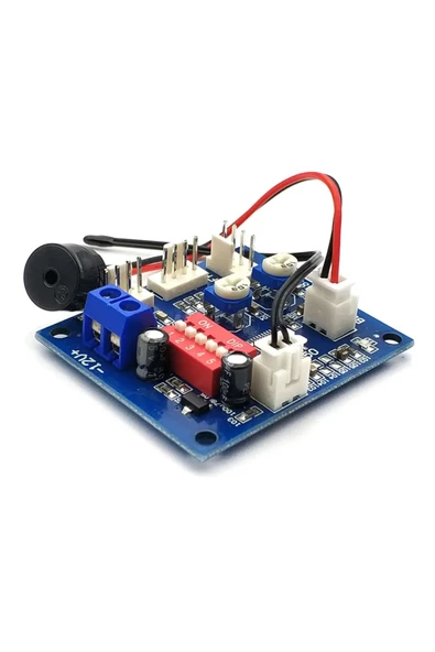 3 Kanal Dc 12V 4A Pwm Fan Hız Kontrol Hw585 Otomatik Sıcaklık Kontrol Ntc Sensör Buzzer Uyarı Pc - Resim 7