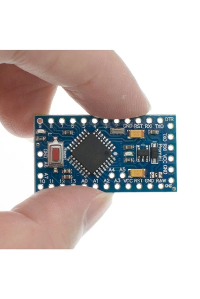 Arduino Pro Mini Atmega328a 5v 16mhz Açık Kaynak Kodlu Yazılım Geliştirme Kartı Microchip Eğitim - Resim 2