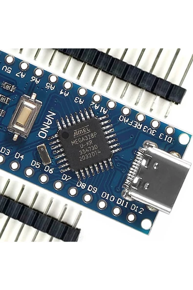 Atmega328pu Microchip Microcontroler 20Mhz 8 Bit Atmel Avr Risc Mcu 32KB Flash Memory 23 Io Uart - Resim 4