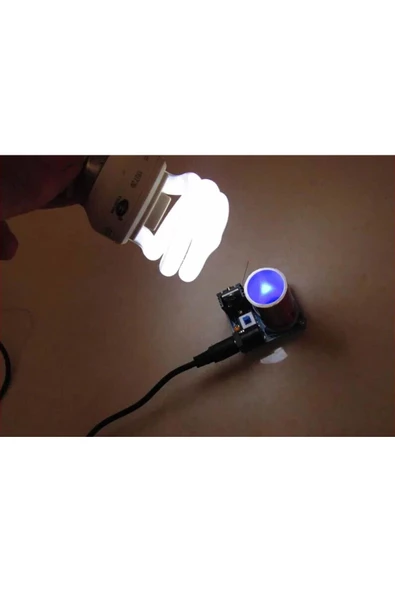 Demonte Mini Tesla Bobin Kit Modül Kablosuz Enerji İletimi BD243 DC 9 / 12V Temassız Elektrik Transf - Resim 7