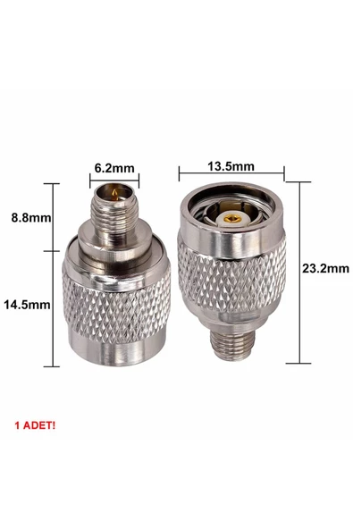 Rp Tnc Erkek To Rp Sma Dişi Adaptör Soket Konnektör 0-6ghz Rf Wi-fi Anten Fpv Lora Helium Router 4g - Resim 8