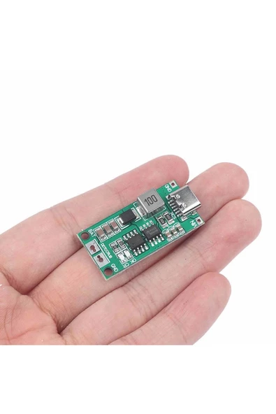 4s 1a 16.8v Lityum Pil Şarj Modülü Type C 18650 Li-ıon Batarya Step-up Boost Cn330x - Resim 3