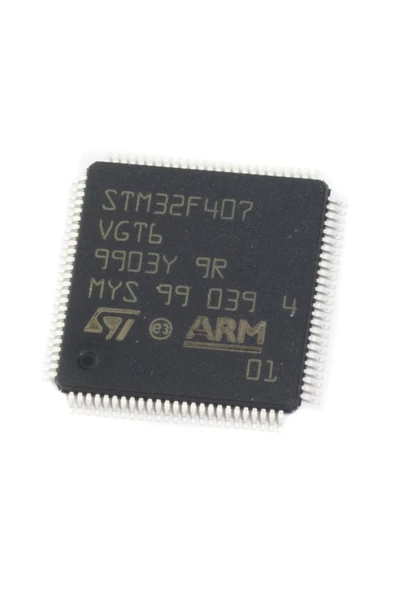 STM32F407VGT6 Microcontroller Lqfp100 Dsp Fpu Arm Cortex-M4 32 Bit Mcu 1 Mbyte Flash 168Mhz Cpu - Resim 3