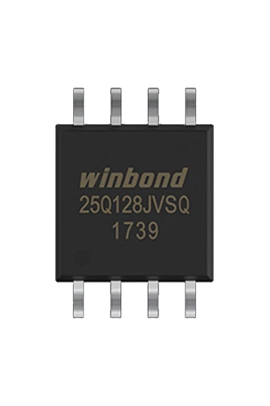 Winbond W25q128jvsıq 128m-bit Seri Flash 3.3v Spı Hafıza Entegre 4kb Sektör Sop8 Geniş 208mil Paket - Resim 2