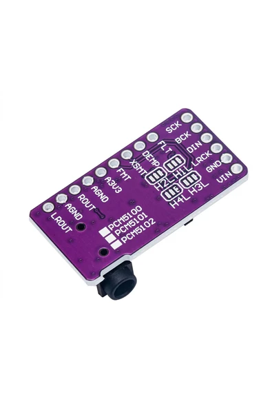 PCM5102A DAC Modül IIS Ses Kartı Müzik Üretici Dijital Analog Dönüştürücü Raspberry Pi Esp32 - Resim 4