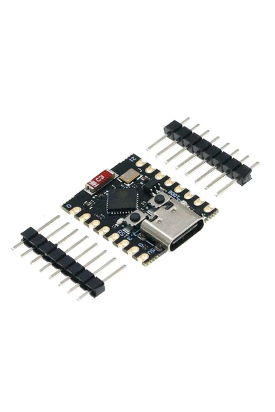 ESP32 C3UyumluMini Geliştirme Kartı Wifi Bluetooth Type-C Usb 160Mhz 4MB Flash 400kb PSRam MicroPyt - Resim 4