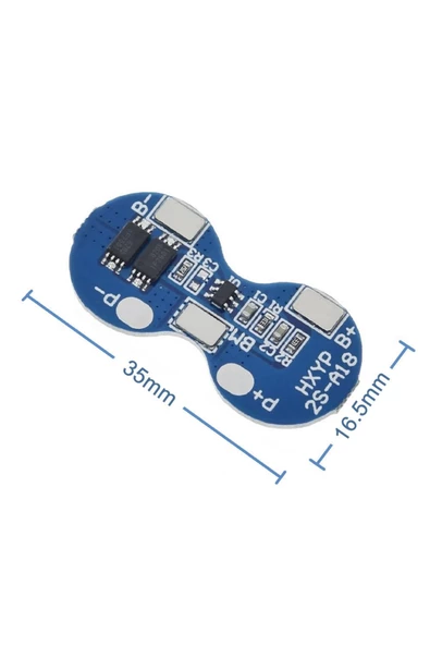 2s 4a Lityum Batarya Bms Koruma Kartı 18650 Lityum Lion Pil Akü 2s 7.4v 4a Bms Protection Board