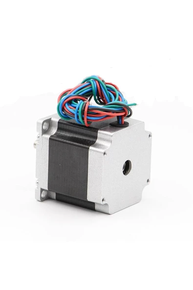 57hs5630 Nema 23 Step Motor 1.1nm 2.7v 3a 8mm D Mil 2 Faz 1.8 Derece 200 Adım 3d Yazıcı Printer Cnc - Resim 5