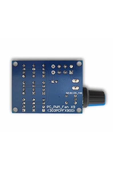 9 Kanal Dc 12V Pwm Fan Hız Kontrol Kartı Klemens Atx Besleme Soket Pot Kontrol Bilgisayar Pc Cpu - 7