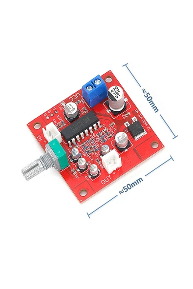 Pt2399 Mikrofon Ses Eko Yankı Tekrar Efekt Modül Yansıma Kontrol Gecikme Ayar Karaoke Dc 6-15v ürün görseli