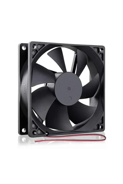 Dc 12v Fan 90x90mm 9025 3200rpm 9x9cm Sessiz 2 Pin Fırçasız Soğutma Kuluçka Ekran Kartı - 4