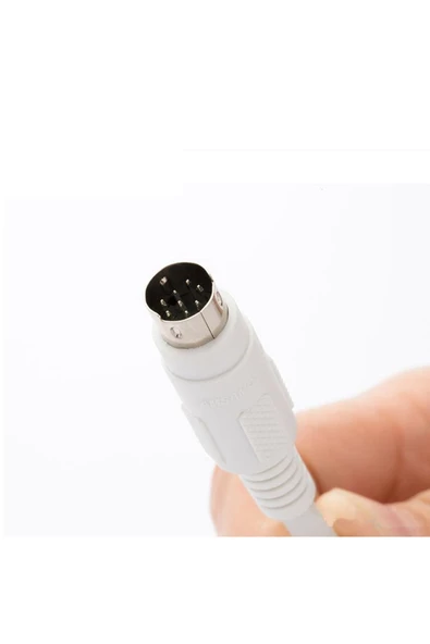 Mitsubishi Qc30r2 Plc Programlama Kablosu Melsec Q Serisi Pc Rs232 Db9 To 6 Pin Yuvarlak - Resim 7